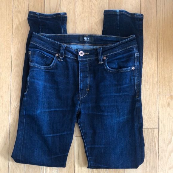 NEUW Iggy Skinny Jeans dark wash size 32/32 - Picture 1 of 8